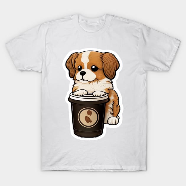 Doggy & Coffee T-Shirt by MK3
